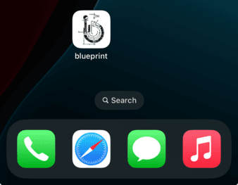 blueprint app install prompt image